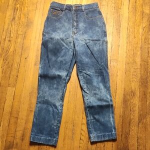 Vintage Jordache Women's Blue Jeans Size 14 With Flaws